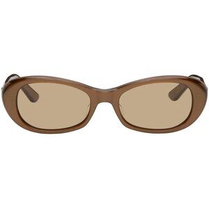 Bonnie Clyde Magic Sunglasses in Holographic Brown